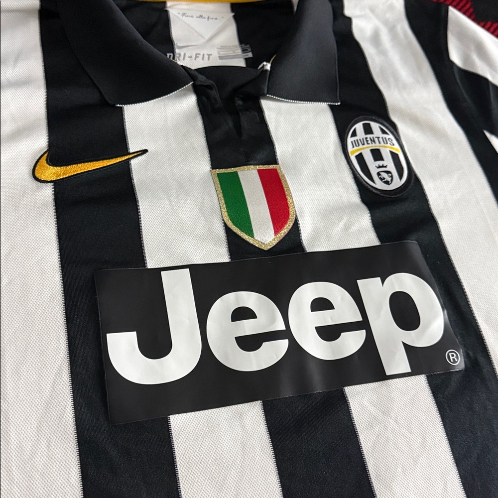 VINTAGE Juventus #6 Paul Pogba 2014-15 Nike Home Jersey - Picture 6 of 11